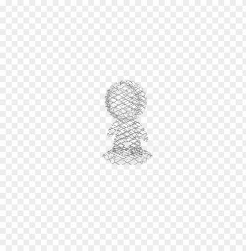 opacity mask from mesh - sketch Isolated Artwork on Clear Background PNG
