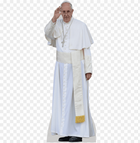 ope francis - pope francis life size cutout by celebrity cutouts Transparent Background PNG Isolated Element