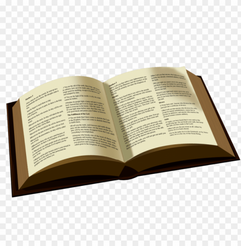 open bible - faith Isolated Illustration in HighQuality Transparent PNG