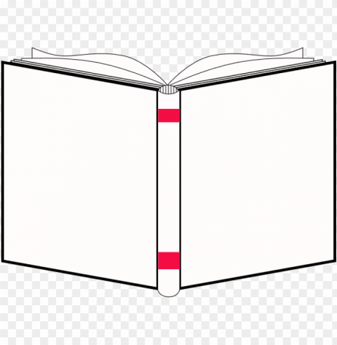 open book coverblack and white PNG images with clear background