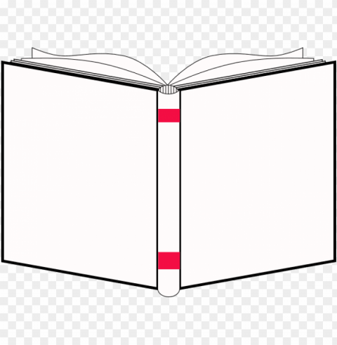 Open Book Coverblack And White PNG Images With Clear Background