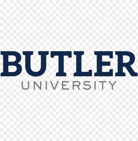 open - butler university logo Isolated Graphic on Clear PNG