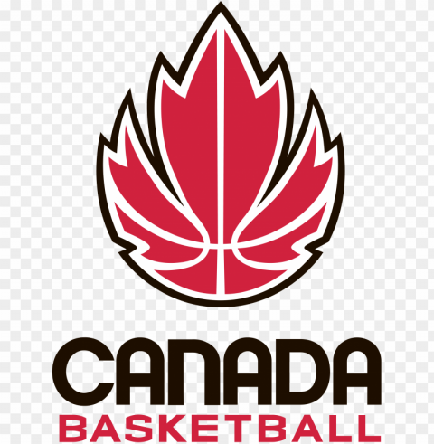 open - canada basketball logo PNG with isolated background