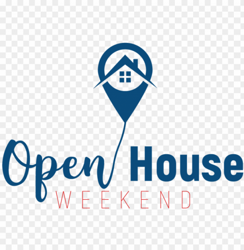 open house weekend logo - open house logo Transparent PNG Image Isolation