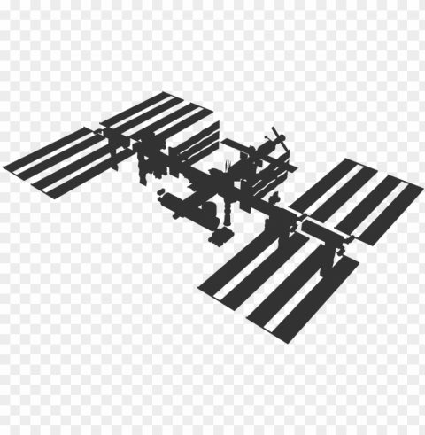 open - international space station vector Isolated Artwork on HighQuality Transparent PNG