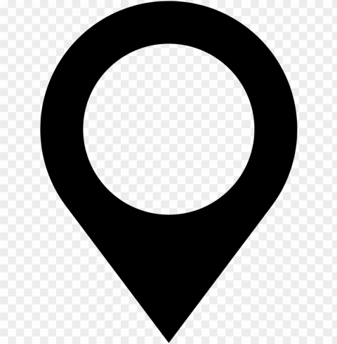 open - map marker PNG Graphic with Transparent Isolation
