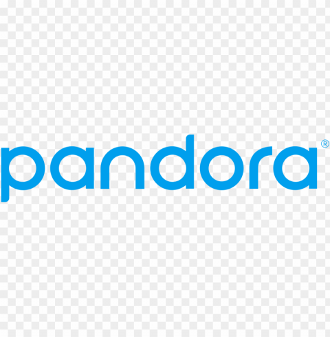 Open - Pandora Music Logo Isolated Artwork With Clear Background In PNG