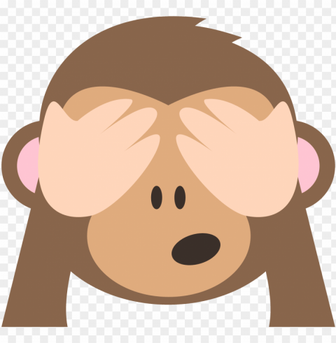 open - see no evil monkey emoji PNG transparent images for websites PNG transparent with Clear Background ID 98f55075