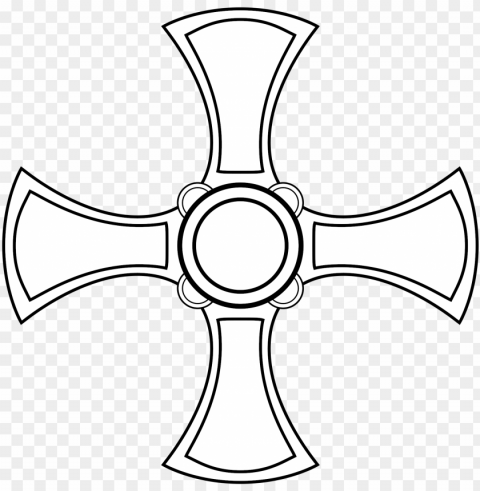 open - st cuthbert's cross vector PNG with cutout background PNG transparent with Clear Background ID 2ea1cd5a
