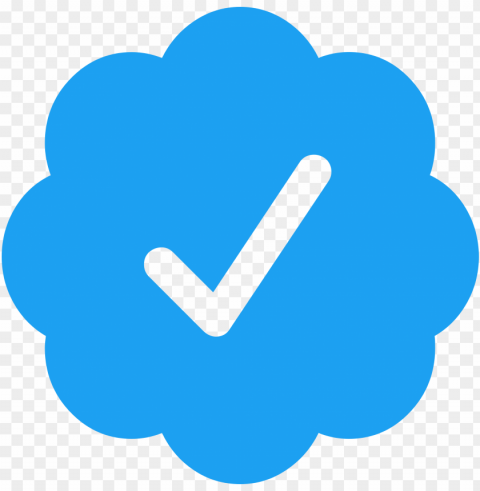 open - twitter verified account ico Transparent PNG Isolated Object