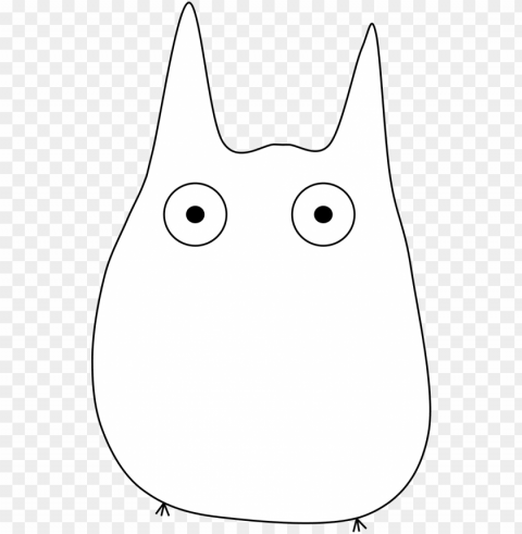 open - white totoro PNG without background PNG transparent with Clear Background ID 68854e10