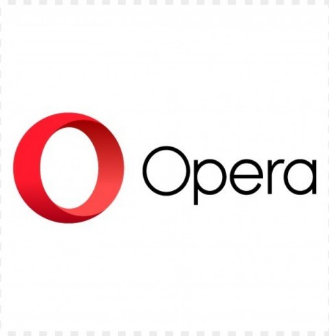 opera 2015 logo vector Isolated Element with Clear PNG Background