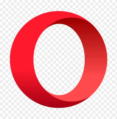  opera logo png download Isolated Artwork on Transparent Background - ef26b8b8