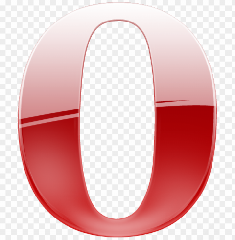 opera logo image Isolated Artwork on Transparent Background PNG