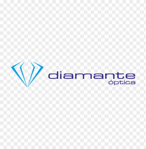 optica diamante vector logo download free Isolated Illustration in Transparent PNG