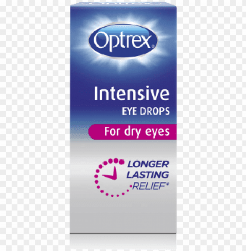 Optrex Contact Lens Drops Transparent Background Isolated PNG Icon