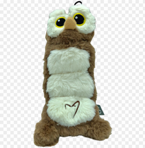 or hugs tums family owl for dogs - stuffed toy Isolated Graphic on Clear Background PNG