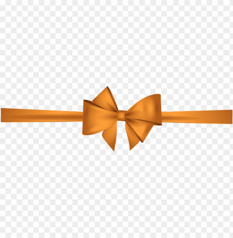 orange bow clip art - orange ribbon with transparent Clear background PNG images bulk
