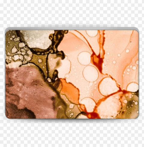 orange color splash skin laptop - iphone 6 Isolated Object on HighQuality Transparent PNG
