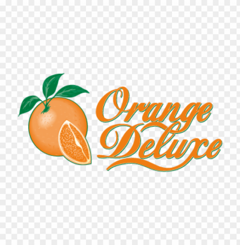orange deluxe vector logo download free Isolated Element in Clear Transparent PNG