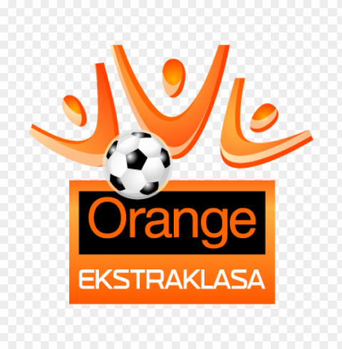 orange ekstraklasa 1926 vector logo Isolated Artwork on HighQuality Transparent PNG