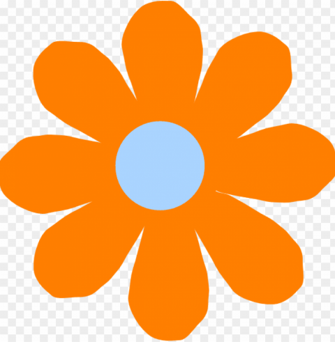 orange flower clip art at clker - flower clipart Clear background PNG images bulk