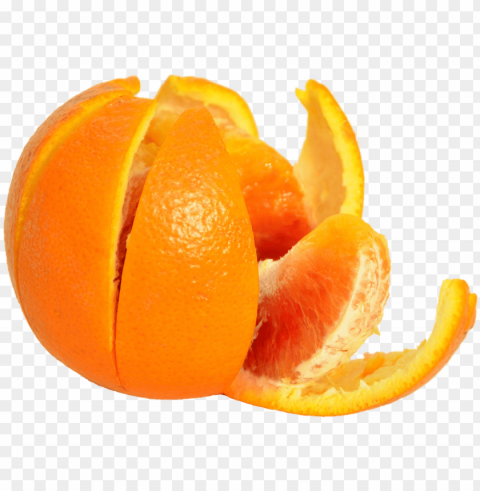 orange free fruit food vitamins citrus fruits - smoking orange peels Clear PNG