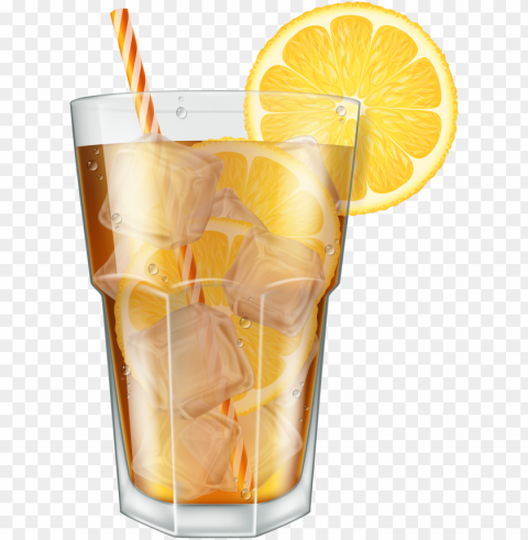 orange juice cocktail iced - ice juice PNG graphics