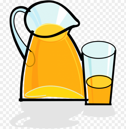 orange juice pitcher - orange juice clipart PNG format with no background