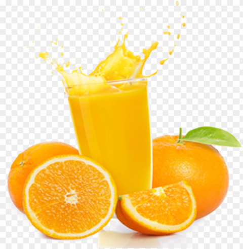 orange juice soft drink - orange juice Isolated Object on Transparent PNG