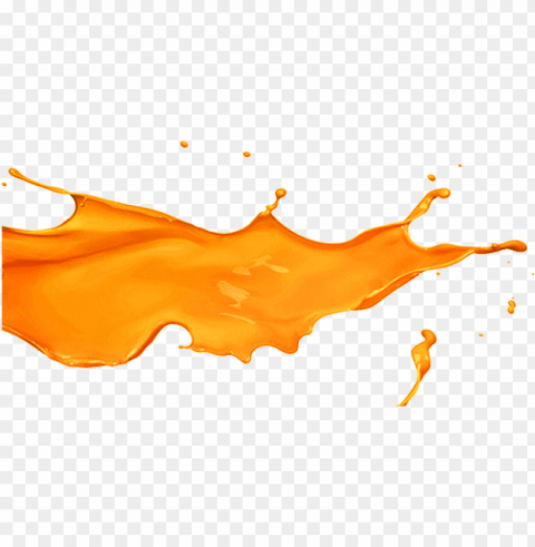 Orange Juice Splash Free PNG Images With Transparent Background