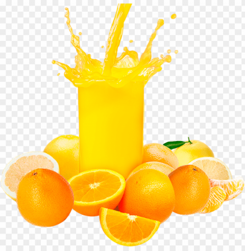 orange juice splash Isolated Icon in Transparent PNG Format