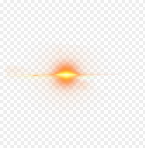 orange lens flare PNG Graphic with Isolated Design