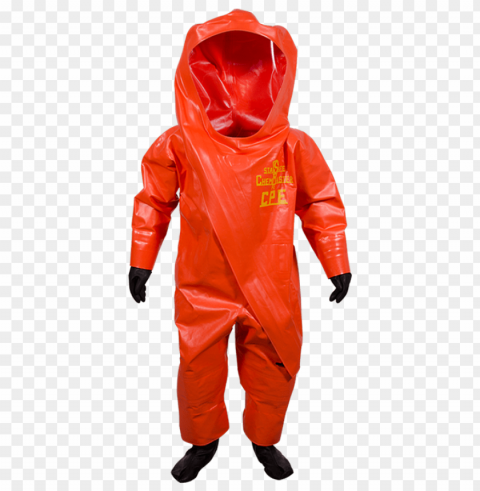 orange protection suit against bacteria and viruses PNG with no background diverse variety
