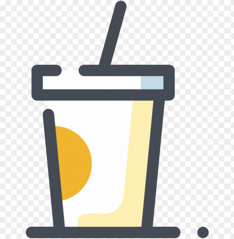 orange soda icon - icon PNG Isolated Design Element with Clarity