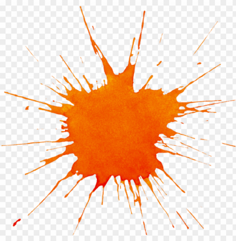 orange-splat - orange paint splash PNG transparent graphics comprehensive assortment
