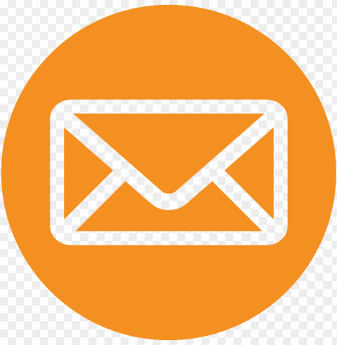 orange email icon - red email icons Transparent PNG Isolated Illustrative Element