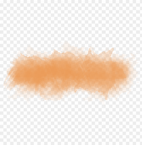 orange watercolour splash - watercolor paint Isolated Object on HighQuality Transparent PNG