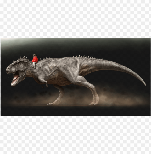 Order A Photo Of Your Child Riding A Dinosaur - Man Riding T Rex PNG Images With Clear Cutout