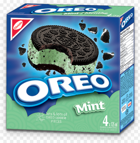 oreo menthe - chocolate oreo ice cream sandwich PNG images without subscription