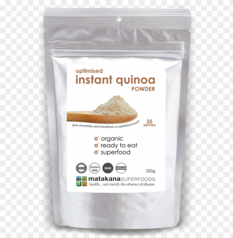 organic instant quinoa powder 250g - matakana superfoods mesquite powder high in protei Isolated Subject in Transparent PNG