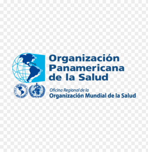organizacion mundial de la salud vector logo Isolated Item with Clear Background PNG