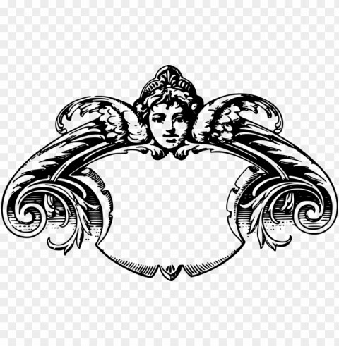 orgeous free vintage frame borders and images - victorian frame clip art Transparent PNG graphics archive