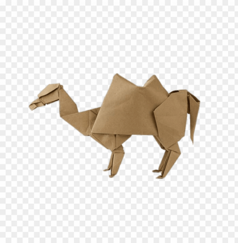 origami camel PNG transparent backgrounds