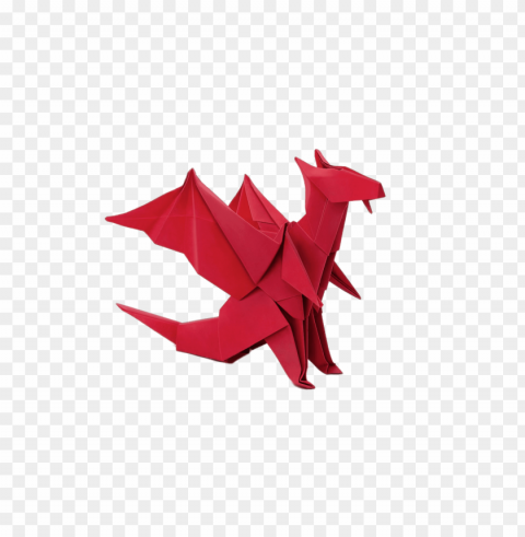 origami dragon PNG transparent design bundle