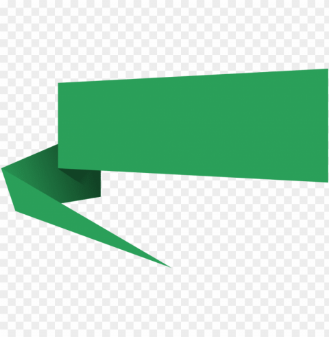 origami speech banner - banner HighQuality Transparent PNG Isolated Art