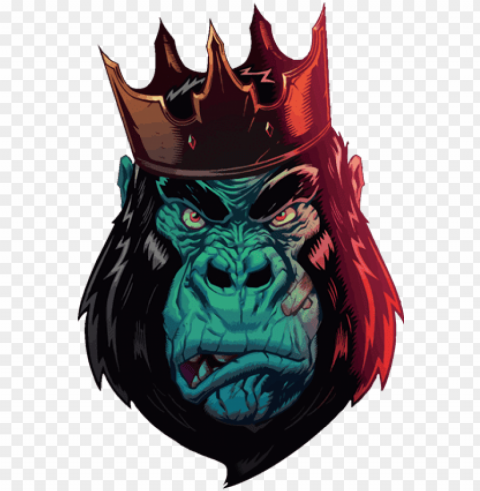 orilla orangutan king - king gorilla PNG download free