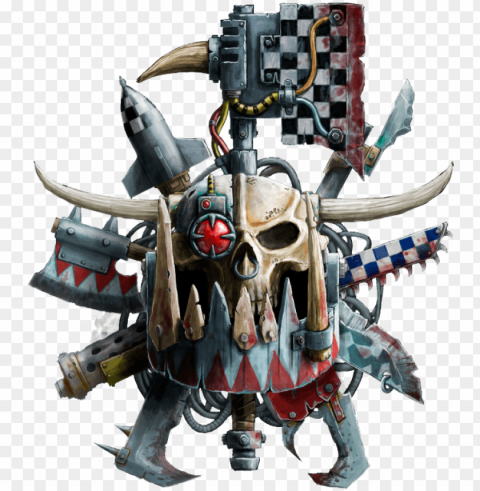 orks icon - warhammer 40k ork logo Isolated PNG Object with Clear Background