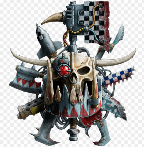 Orks Icon - Warhammer 40k Ork Logo Isolated PNG Object With Clear Background