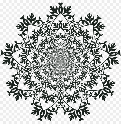 ornament frame extended 2 ornament border - mandala and frames PNG graphics with transparency